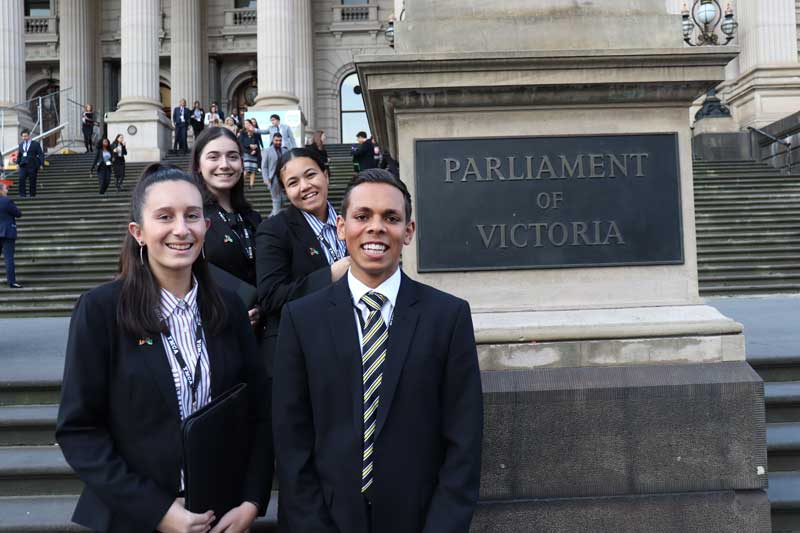 KGI young leaders pass their Bill in Youth Parliament
