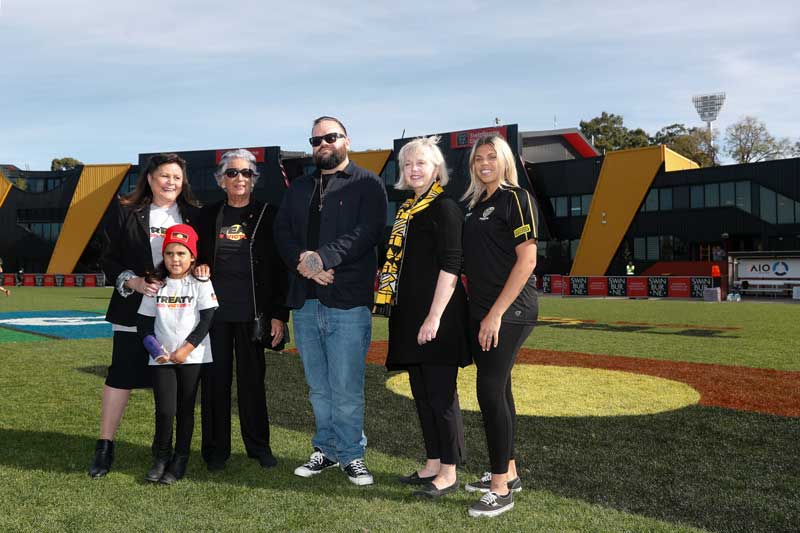 Dreamtime marks first major support for Treaty from AFL Clubs