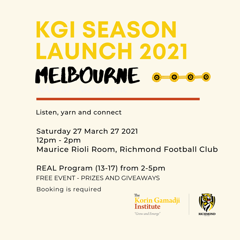 KGI Season Launch Melbourne Saturday 27 March